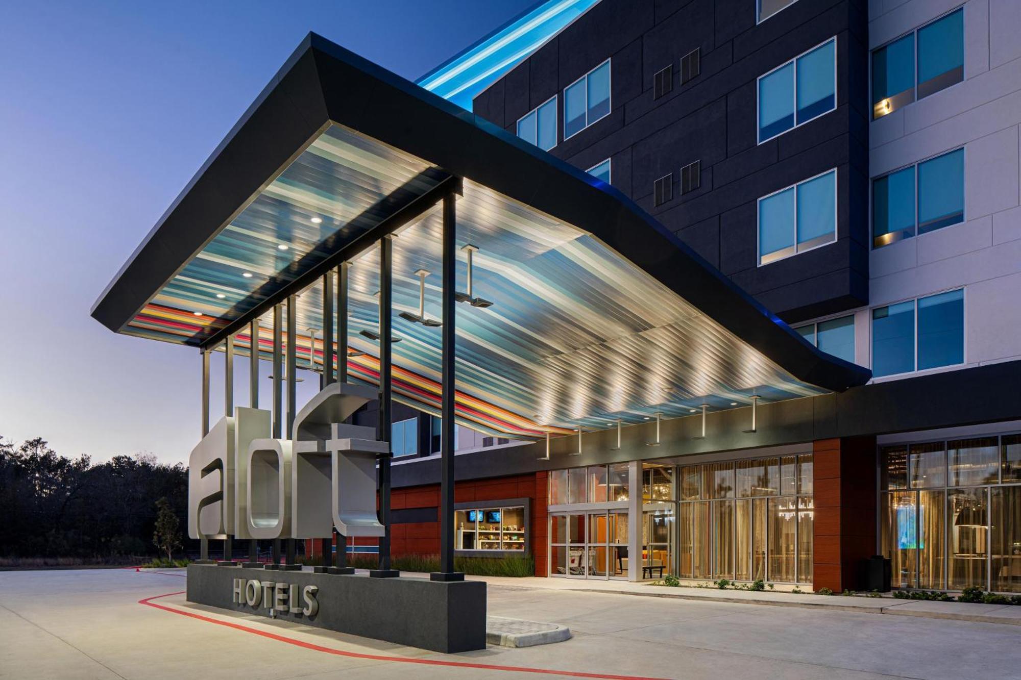 Hotel Aloft Houston Shenandoah - The Woodlands Exterior foto
